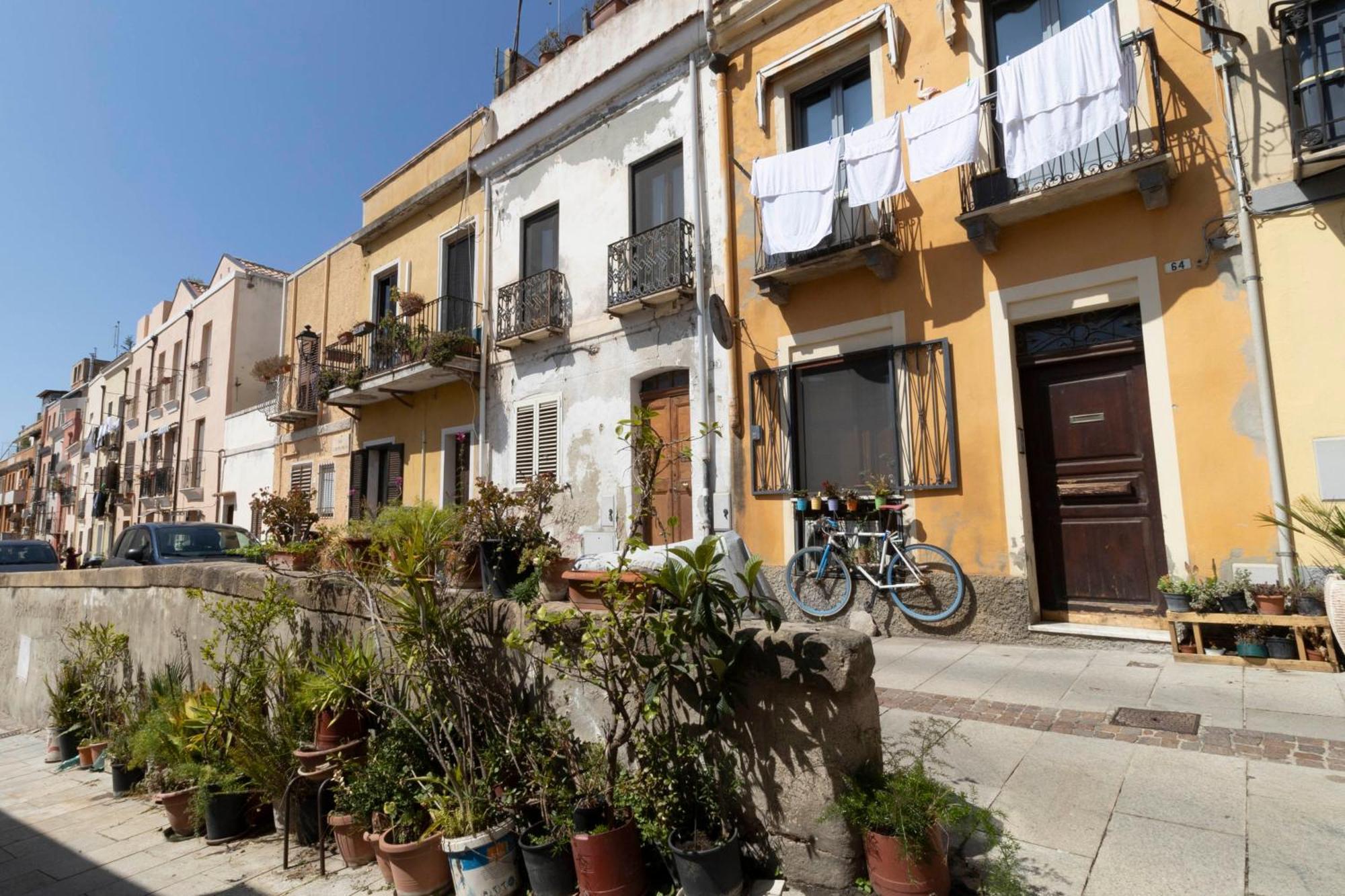Laribiancos Cagliari Centro Storico Apartman Kültér fotó